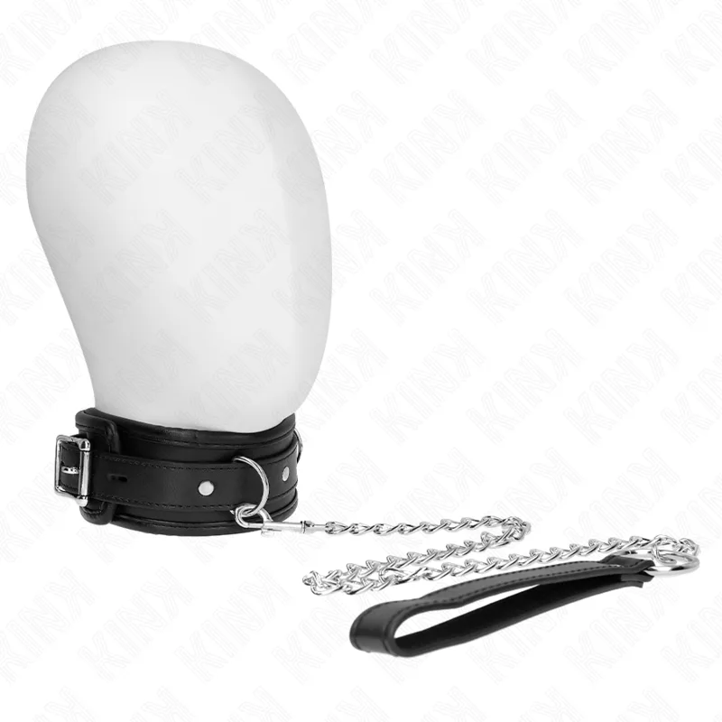 Kink - Colar Modelo Básico com Trela 65 cm Modelo 1 53 X 6 cm