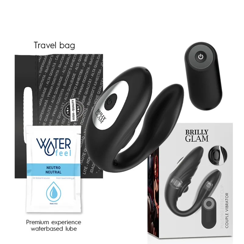 Brilly Glam - Couple Pulsing & Vibrating Remote Control