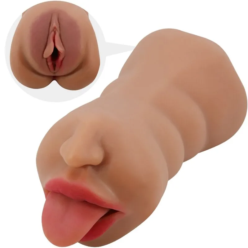 Crazy Bull - Sarah Duplo Masturbador Boca e Vagina Carne
