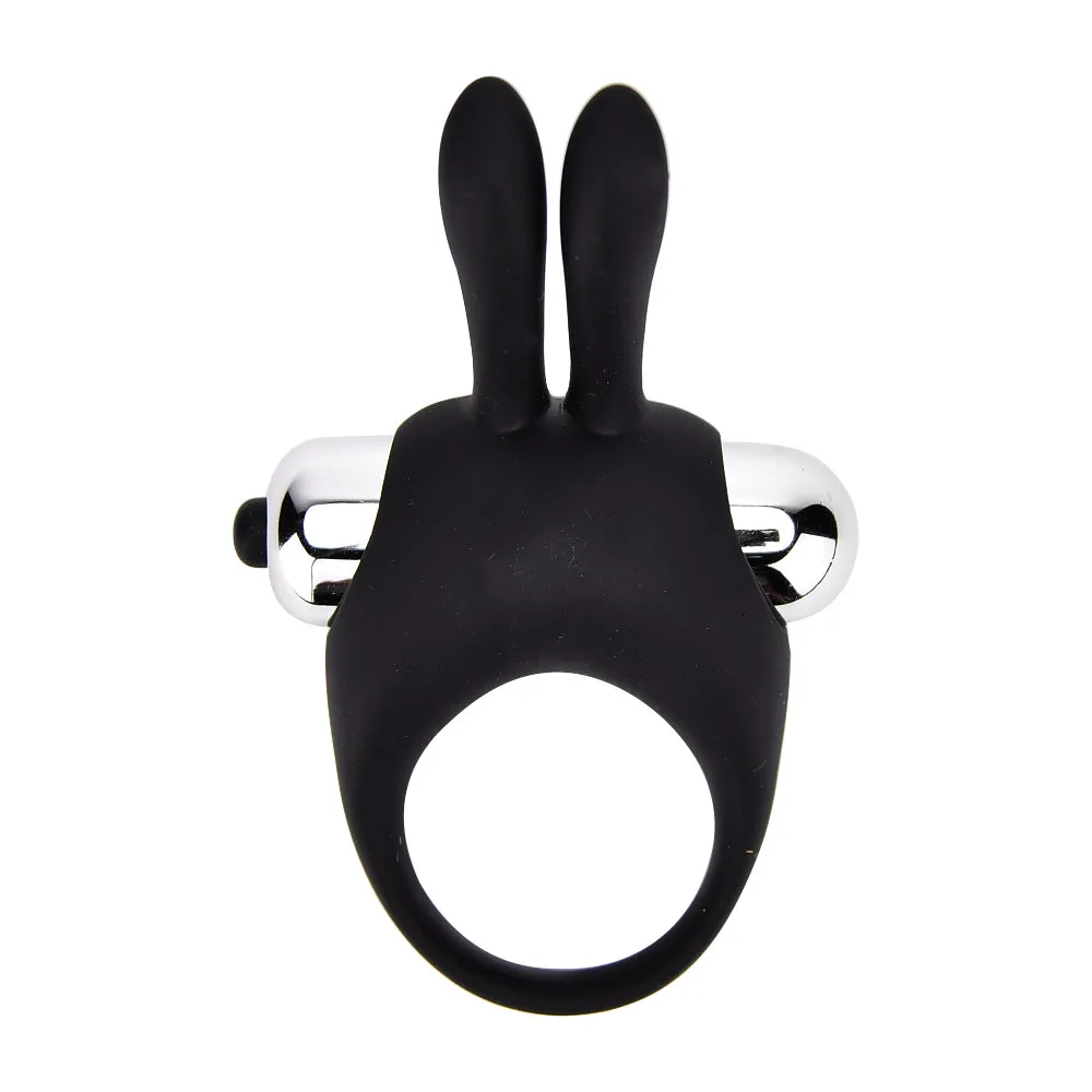 Loving Joy Anel Peniano Vibratório Rabbit de Silicone