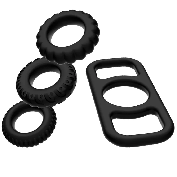 Addicted Toys - Conjunto de Anéis de Galo 4 Peas