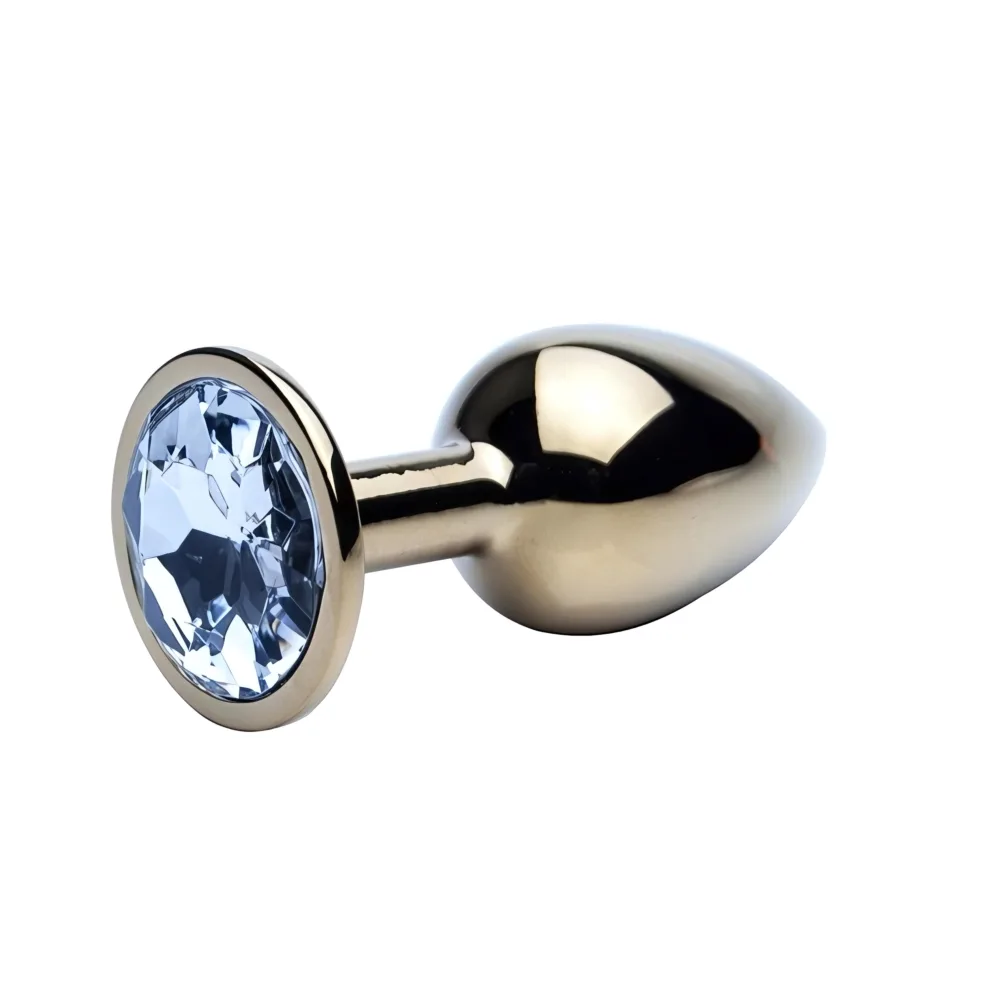 Precious Metals Plug Anal Dourado - Pequeno