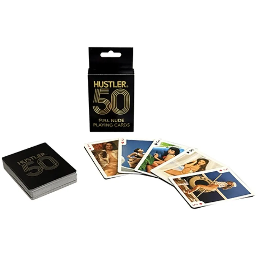 Kheper Games - Hustler 50 Cartas de Jogo Totalmente Nua