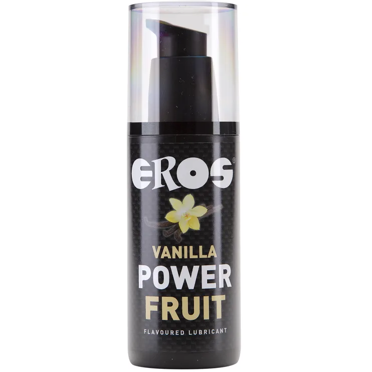 Eros Vainilla Power Fruit Lubrificante com Sabor 125 ml