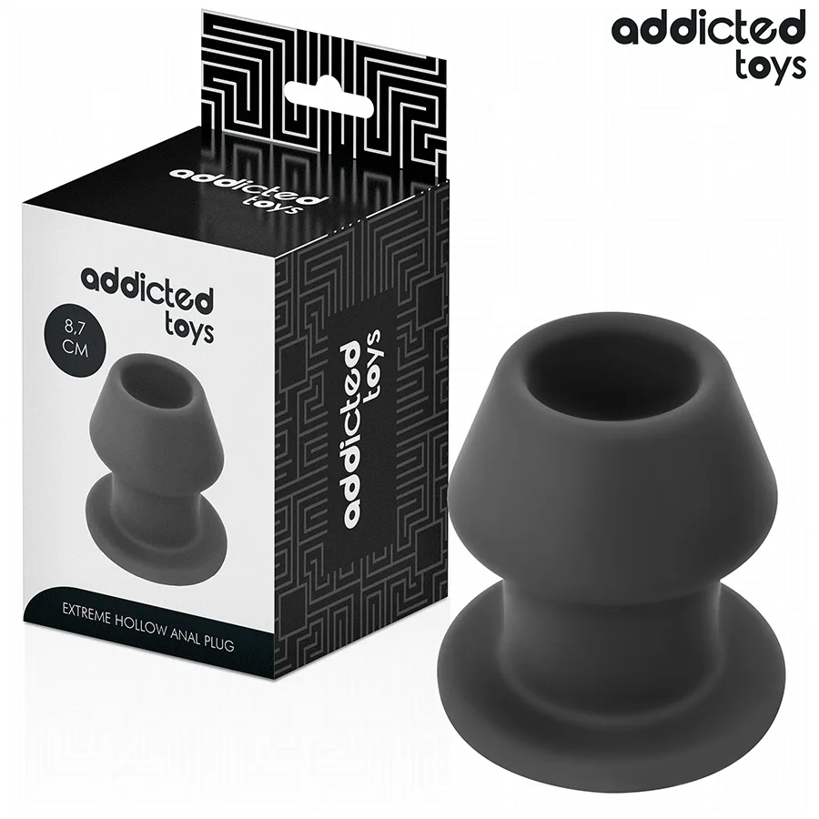 Addicted Toys - Plug Anal Extremo Oco Tamanho M 8,7 cm