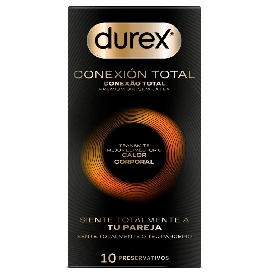 Durex - Total Connection Ultra Fine Plus sem Látex 10 Unidades