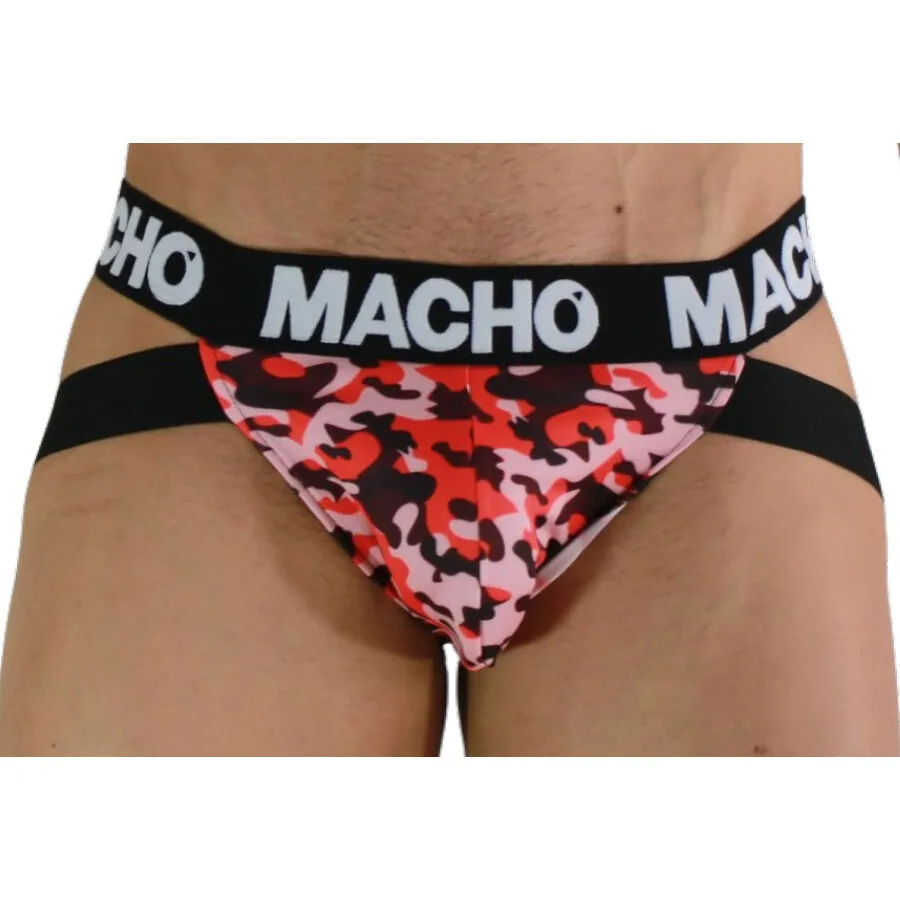 Macho - Mx28Mr Jock Militar Vermelho M