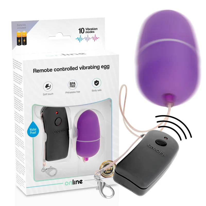 Online - Ovo Vibrante com Controle Remoto Lils