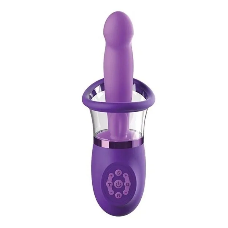 Fantasy For Her - Vibrador Rabbit Pro Plus Ultimate Pleasure Roxo 20,3 cm