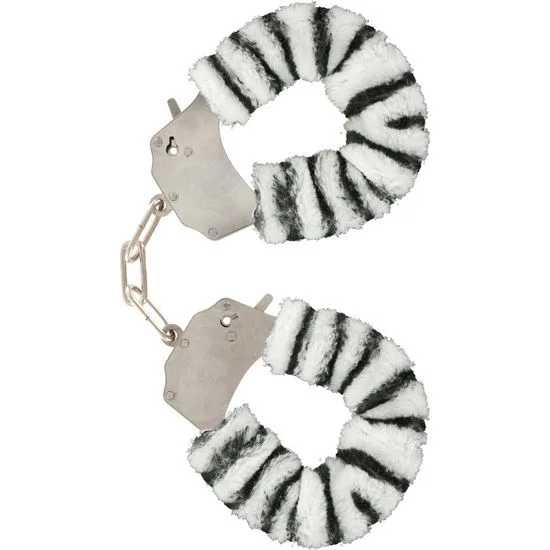 Toyjoy - Punhos Furry Fun Bondage Zebra