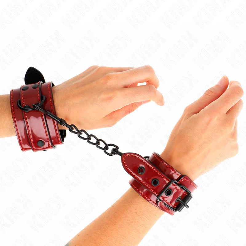 Kink - Punhos Vermelho Escuro 23 X 5 cm
