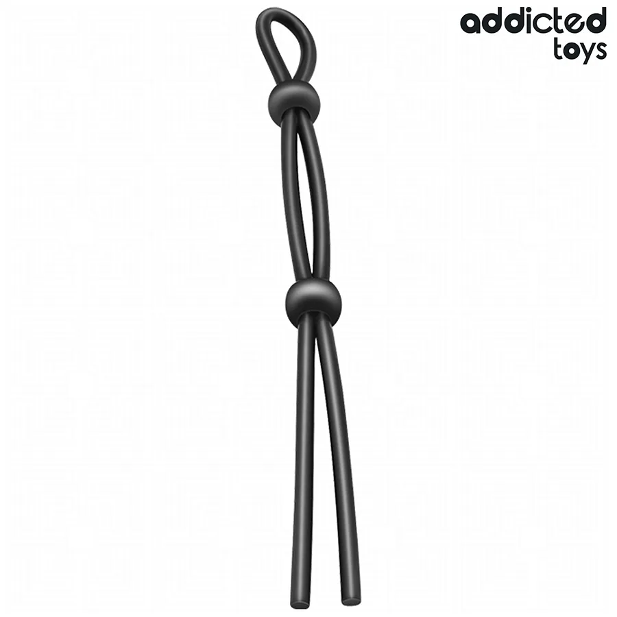Addicted Toys - Corda de Silicone para o Pénis de Alça Dupla