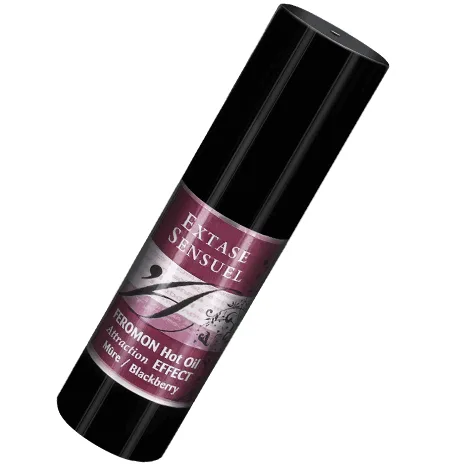 Extase Sensual - Óleo de Massagem Efeito de Aquecimento com Feromonas de Blackberry 30 ml