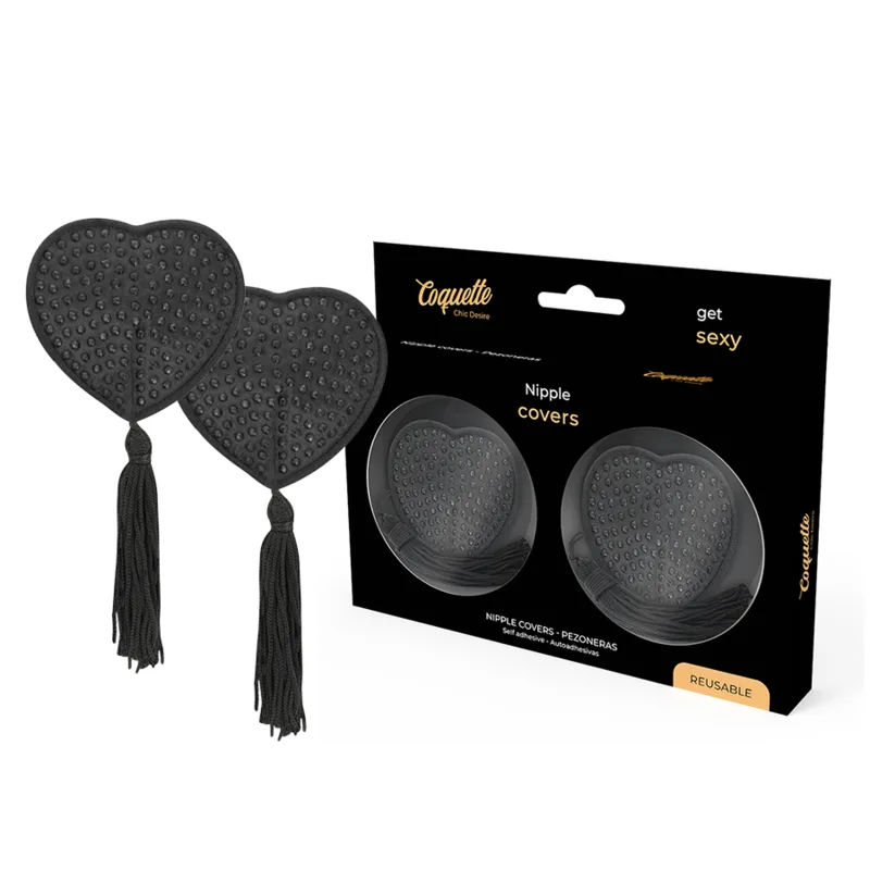 Coquette Chic Desire - Nipple Covers Black