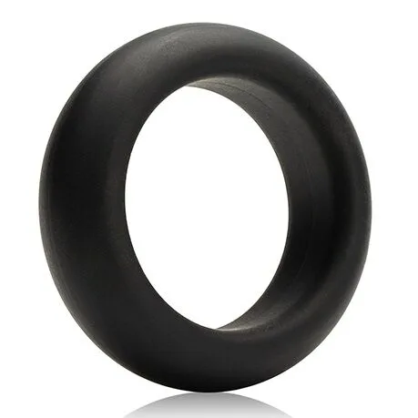 Je Joue - Anel de Galo de Silicone de Esticao Mxima - Preto