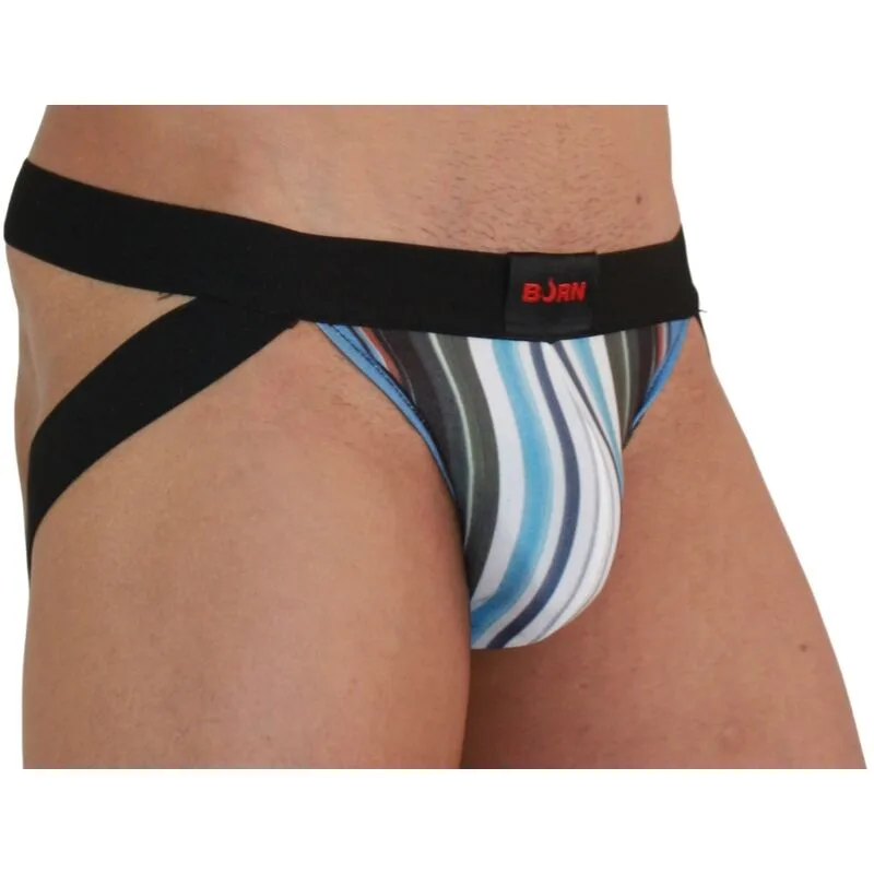 Burn - 009 Jock Multicolor / Preto XL