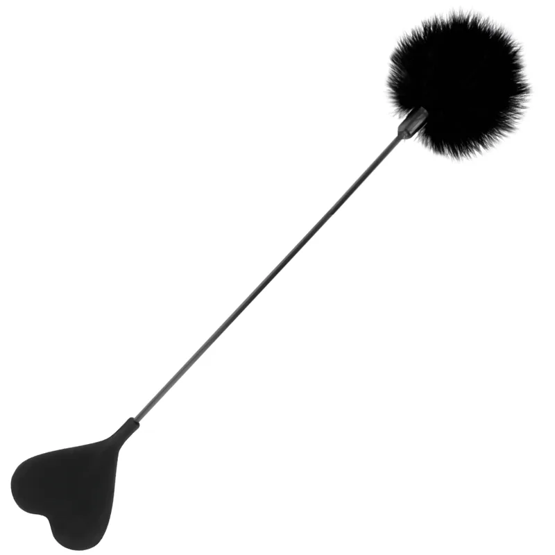 Darkness - Chicote de Penas de Amor Negro 40 cm